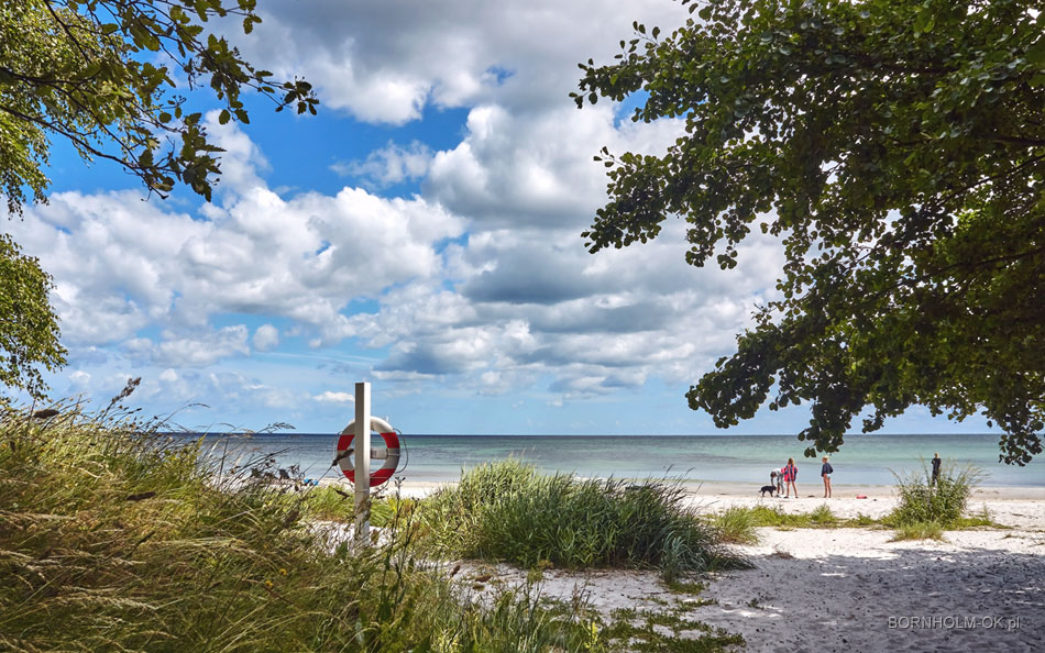 Plaże na Bornholmie