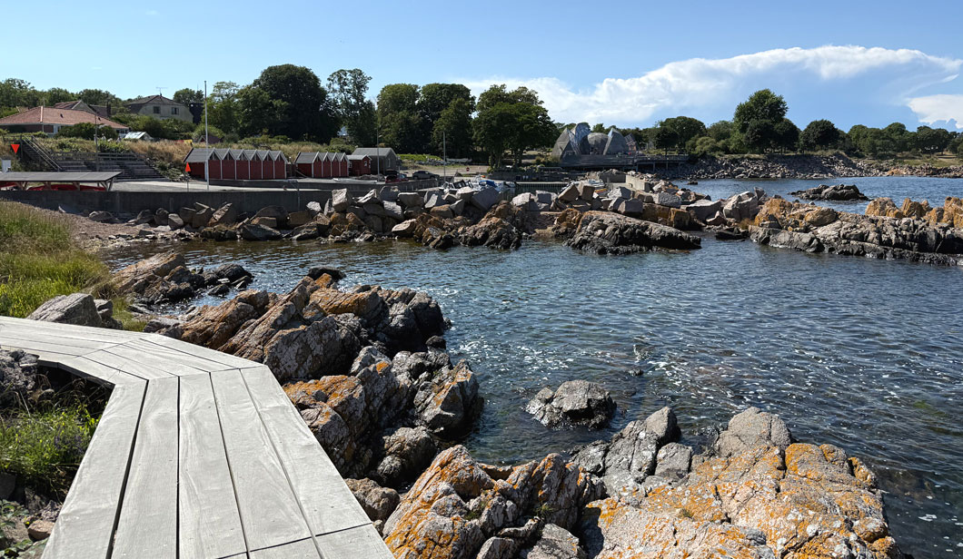 Kąpielisko na Bornholmie