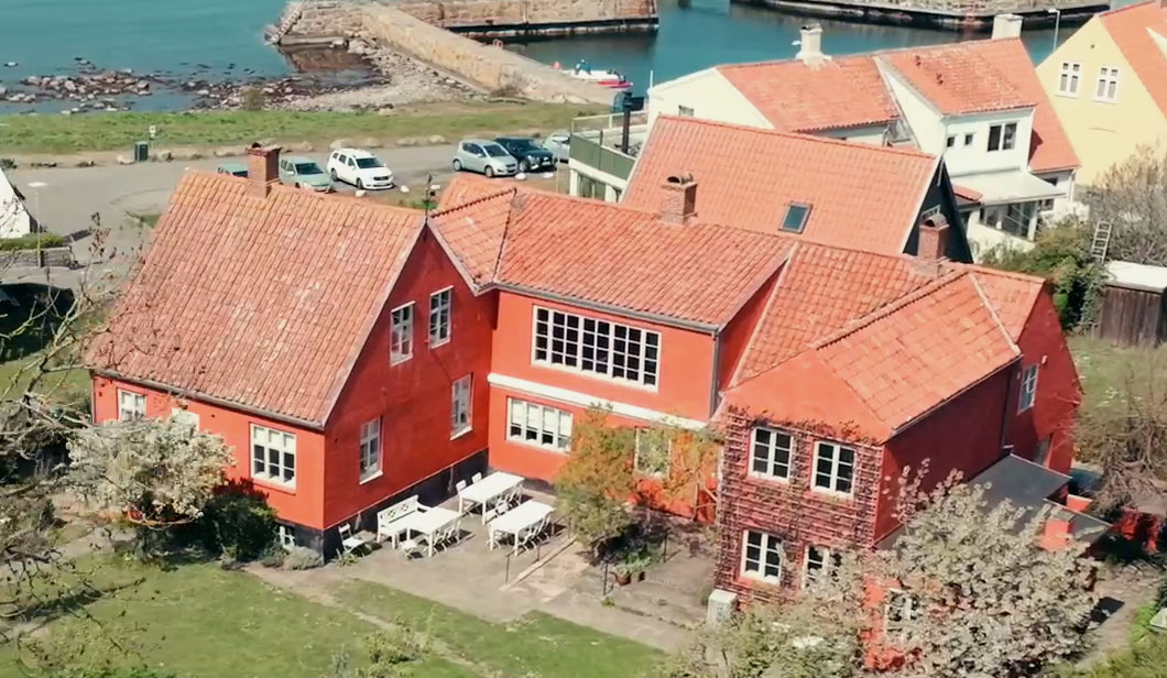 Widok na muzeum z góry