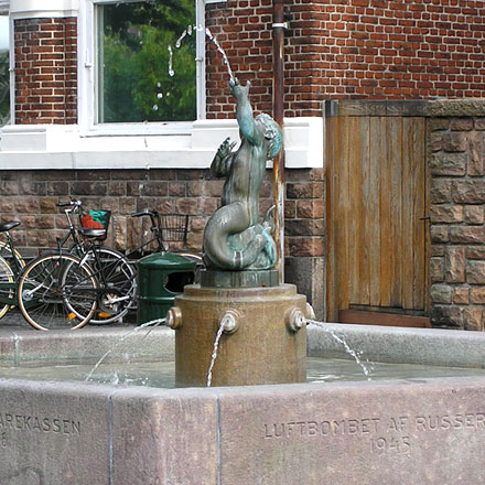 Nexø: fontanna