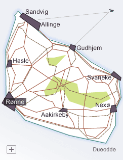Svaneke - Rønne (Trasa C)