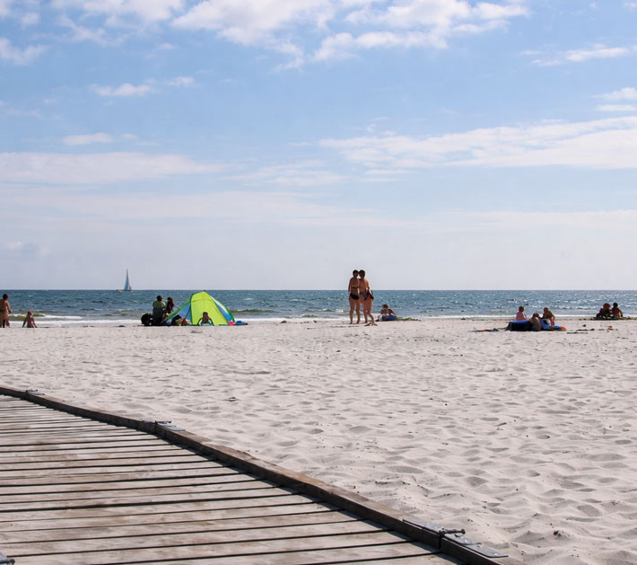 Balka – spokojna plaża