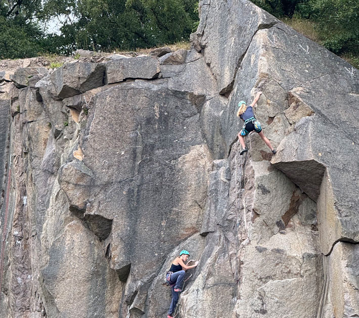 Wspinaczka na Bornholmie