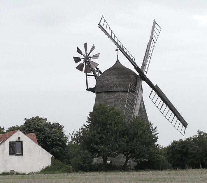 Wiatraki w Svaneke