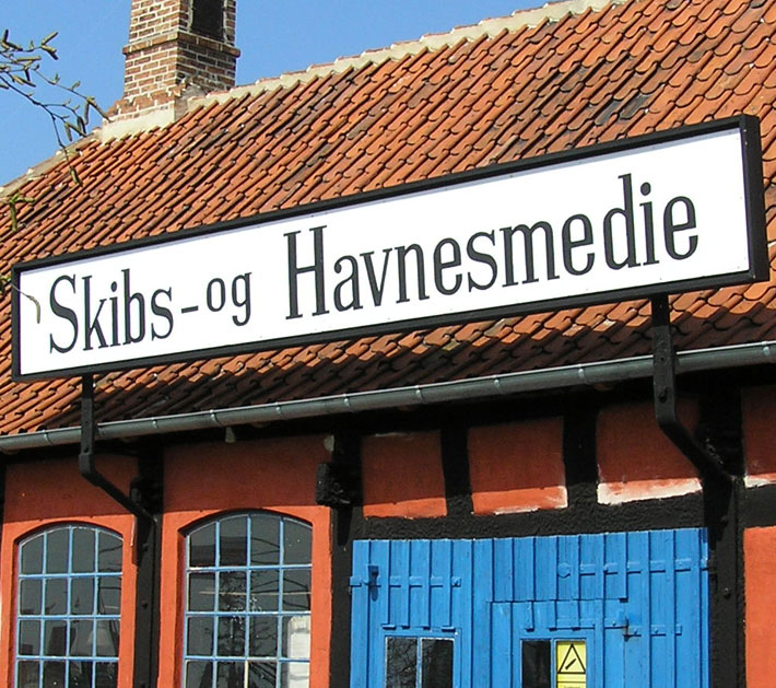 Portowa kuźnia w Rønne