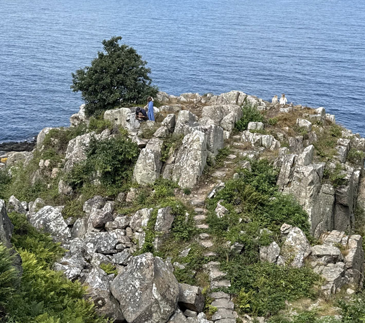 Trekking z Gudhjem do Bådsted Havn