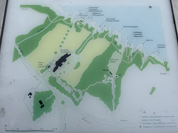 Mapa Helligdomsklipperne