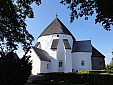 Osterlars Kirke jest największym z czterech znajdujących się na wyspie kościołów - rotund